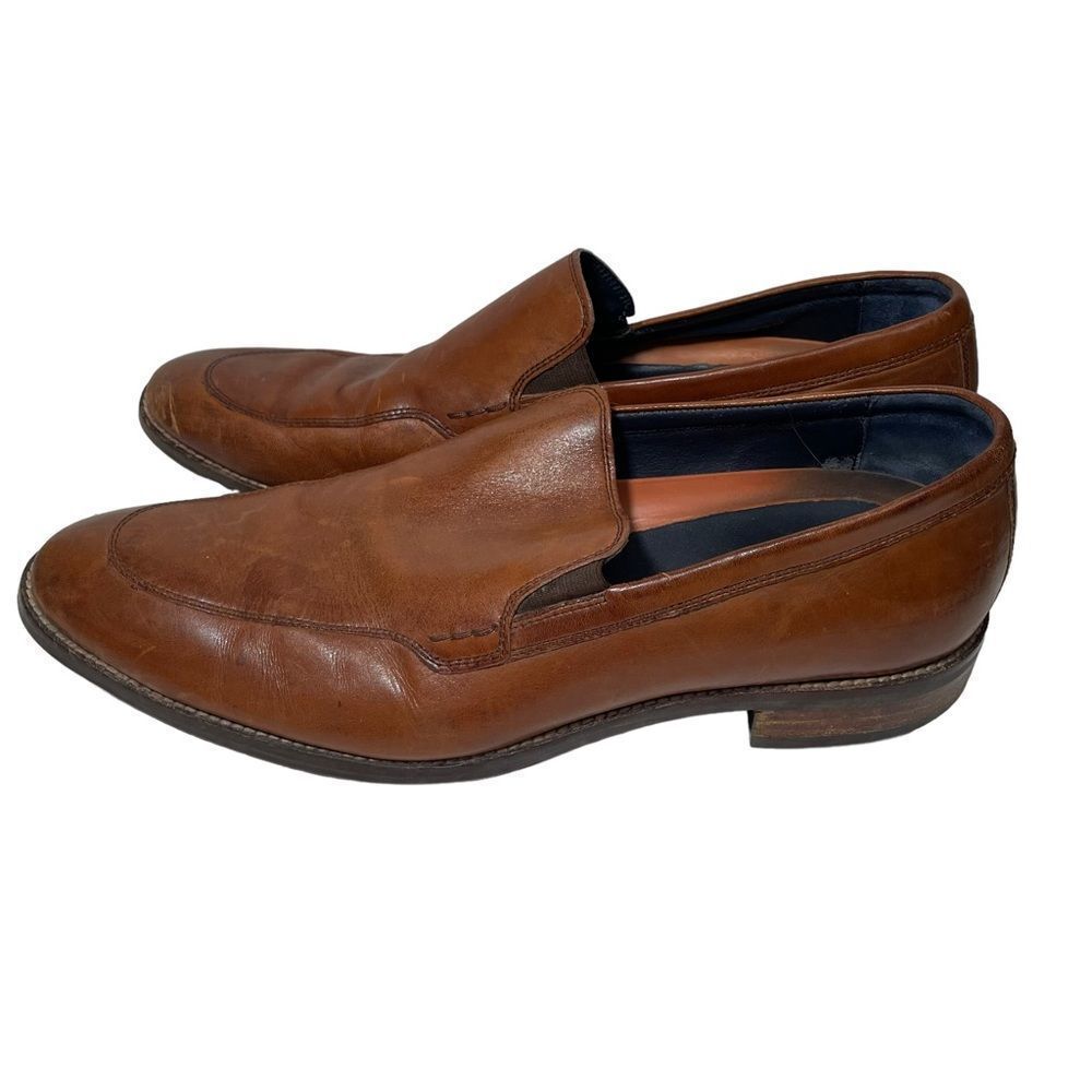 Cole Haan Brown Leather Dress Loafers